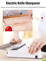 Load image into Gallery viewer, 🏡Un allié précieux en cuisine🏡Aiguiseur de couteaux électrique
