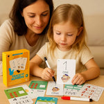 Load image into Gallery viewer, Livret Effaçable Lettres &amp; Chiffres - TracéFacile™
