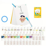 Load image into Gallery viewer, Livret Effaçable Lettres &amp; Chiffres - TracéFacile™
