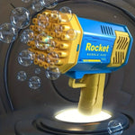 Load image into Gallery viewer, Pistolet à bulle 40 trous lumineux pour enfants - Rocket Bubbl Gun™

