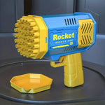 Load image into Gallery viewer, Pistolet à bulle 40 trous lumineux pour enfants - Rocket Bubbl Gun™
