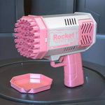 Load image into Gallery viewer, Pistolet à bulle 40 trous lumineux pour enfants - Rocket Bubbl Gun™
