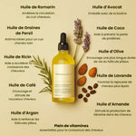 Load image into Gallery viewer, Huile naturelle pour la croissance des cheveux
